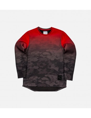 Puma X Trapstar Crew Sweater Men's - Barbados Cherry/Black À commander