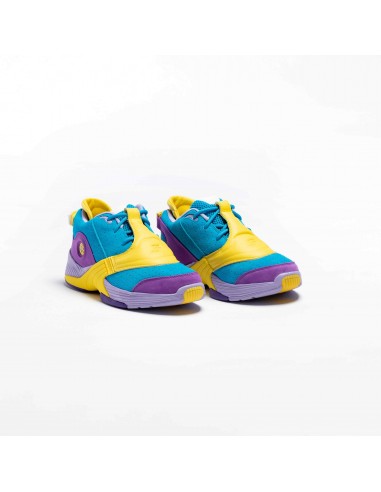 Bbc Ice Cream X Reebok Answer V Mens Lifestyle Shoe - Teal/Purple/Yellow Voir les baskets