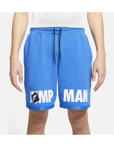 Jumpman Classics Box Logo Fleece Mens Shorts - Blue/Black de votre