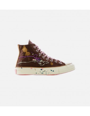 Converse X Bandulu Chuck Taylor 70 High Top Mens Lifestyle Shoe - Brown/White brillant des détails fins