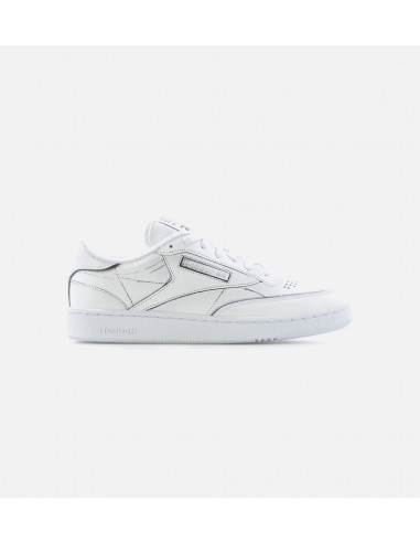 Maison Margiela Club C Mens Lifestyle Shoe - White pas cher chine