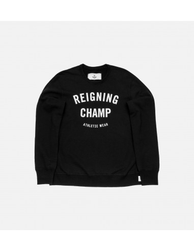 Reigning Champ Gym Crewneck Men's - Black basket pas cher