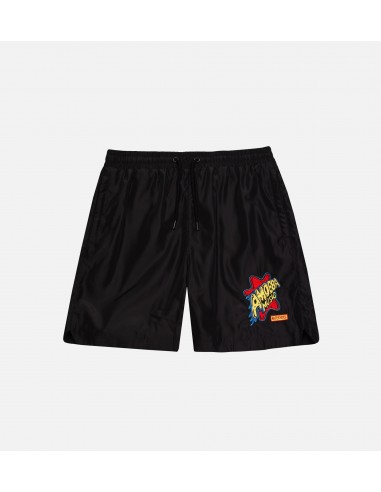 Nice Kicks X Amoeba Nylon Shorts Mens Shorts - Black hantent personnes