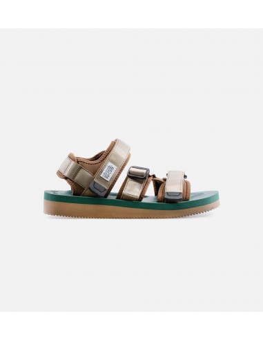 Kisee-V Mens Sandals - Green/Tan Le MVP de beaucoup