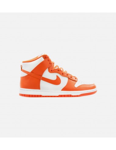 Dunk High Syracuse Mens Lifestyle Shoe - White/Orange Limit One Per Customer pas cher 