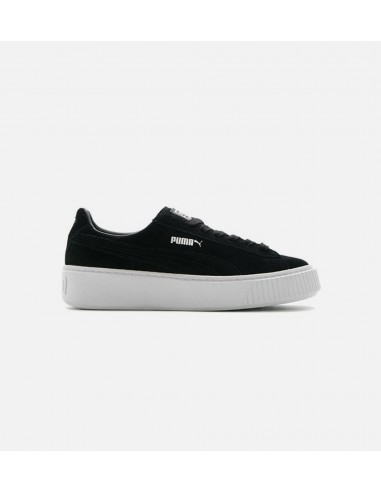 Suede Creeper Women's - Black/White pas cher