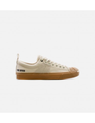 Todd Snyder X Jack Purcell Mens Lifestyle Shoe - Tan/White la chaussure