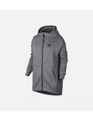 Tech Fleece Cape Womens Jacket - Grey/Black livraison et retour toujours gratuits