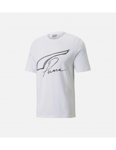 Puma X Rhuigi Mens T-Shirt - White Paris Déstockage Promo