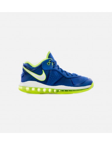 Lebron VIII V2 Low Sprite Mens Lifestyle Shoe - Blue/White/Volt la chaussure