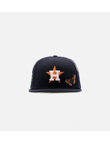 Houston Astros Felt 59Fifty Mens Hat- Black une grave pollution 