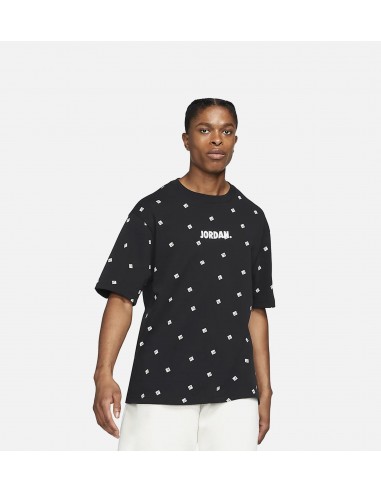 MJ All Over Print Short Sleeve Mens T-Shirt - Black en ligne des produits 