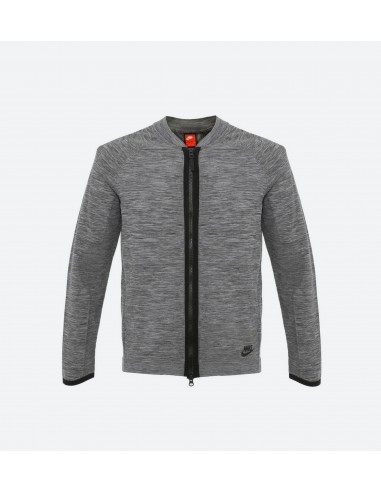 Sportswear Tech Knit Bomber Jacket Men's - Dark Grey Heather/Wolf Grey/Anthracite/Black Economisez 