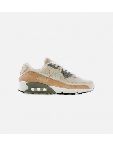 Air Max 90 PRM Mens Lifestyle Shoe - White/ Tan/Gray de technologie