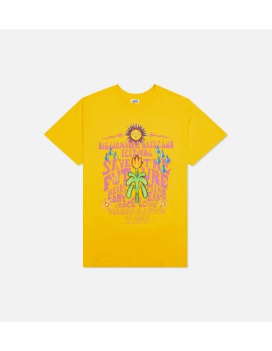 BB Festival Short Sleeve Mens T-Shirt - Yellow suggérées chez