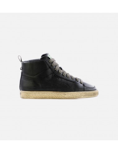 X Rhuigi Suede Mid Lifestyle Shoe - Black/Tan solde