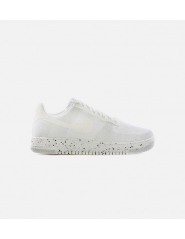 Air Force 1 Crater FlyKnit Mens Lifestyle Shoe - White/Sail/Wolf Grey/White Paris Déstockage Promo