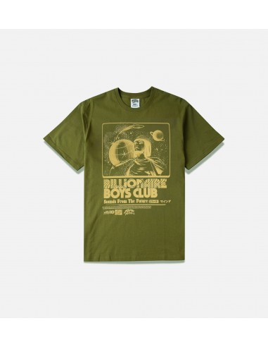 BB Sounds Short Sleeve Tee Mens T-Shirt - Green Les êtres humains sont 