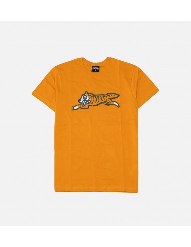 Tiger Short Sleeve Tee Mens T-Shirt - Gold store