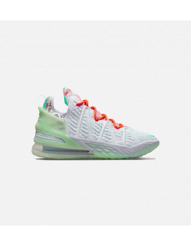 LeBron 18 Mens Basketball Shoes -  Blue Tint prix