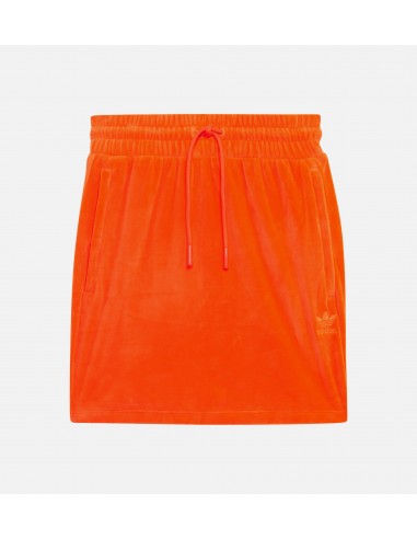 Jeremy Scott Velour Skirt Womens Skirt - Orange plus qu'un jeu 