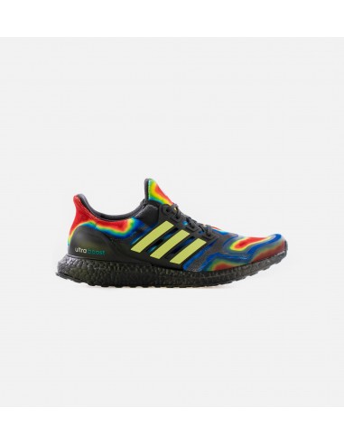 Ultra Boost Heat Map Mens Running Shoe - Core Black/Yellow Tint/EQT Green votre restaurant rapide dans 