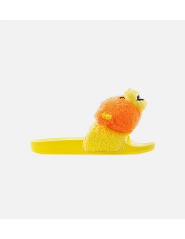 Jeremy Scott Teddy Adilette Mens Sandal - Orange/Yellow En savoir plus