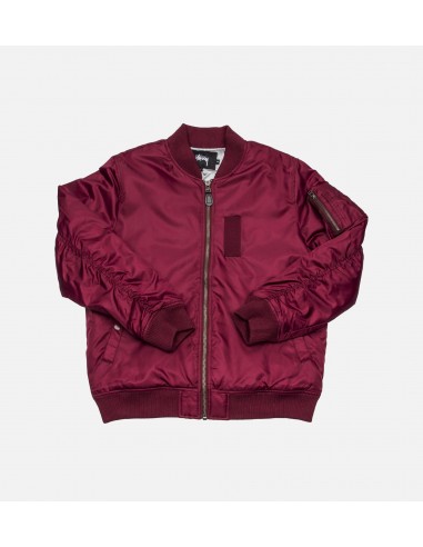 MA 1 Mens Jacket - Burgundy meilleur choix