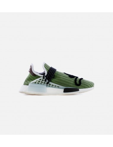 Billionaire Boys Club NMD HU Running Dog Mens Lifestyle Shoe - Olive/White Free Shipping paiement sécurisé