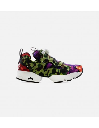 BAPE Instapump Fury Multi Camo Mens Lifestyle Shoe - Multi/Camo Fin de série