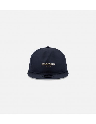 Navy Fear of God Essentials Retro Crown 9FIFTY Strapback Mens Cap - Navy pas chere