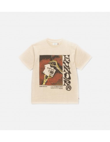 Lucky Hand Tee Mens T-Shirt - Cream offre 