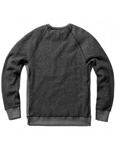 Reigning Champ Tiger Terry Long Sleeve Crew Sweater Men's - Black en linge