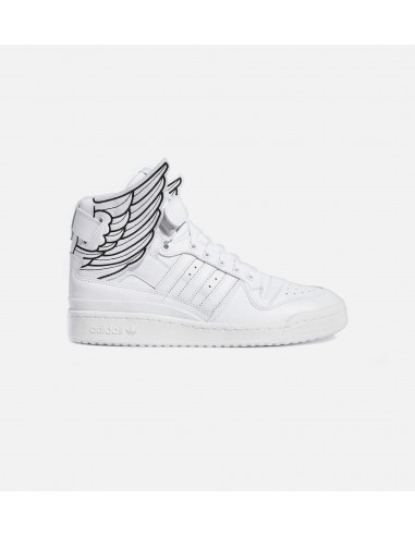 Jeremy Scott New Wings 4.0 Mens Lifestyle Shoe - White pas chere