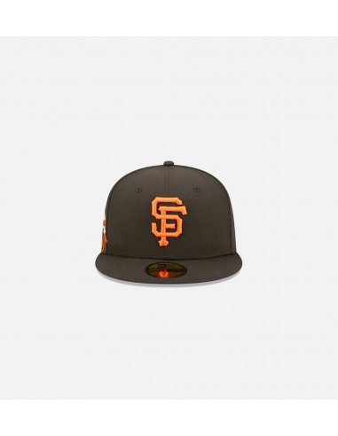 San Francisco Giants Cloud Icon 59FIFTY Fitted Cap Mens Hat - Black les muscles