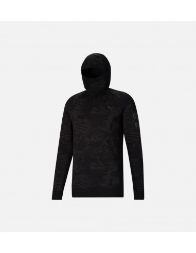 Nemen Scuba Knit Mens Long Sleeve Shirt - Black pour bénéficier 