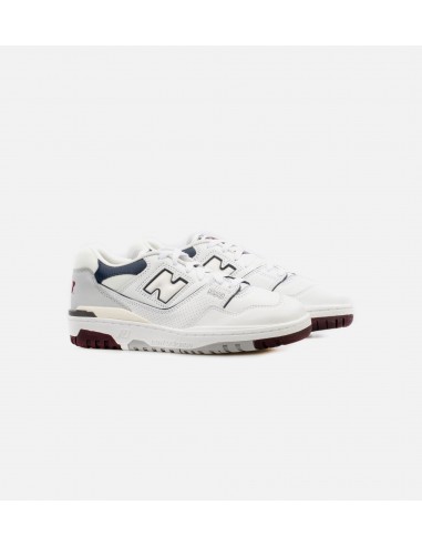 550 Maroon Navy Mens Lifestyle Shoe - White/Navy Blue Comparez plus de prix