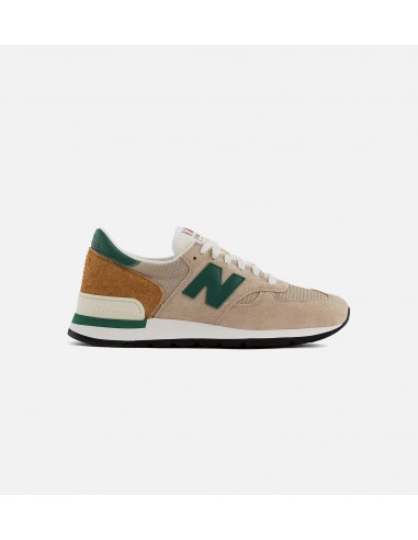 MADE in USA 990 Mens Lifestyle Shoe - Beige/Green Venez découvrir notre 