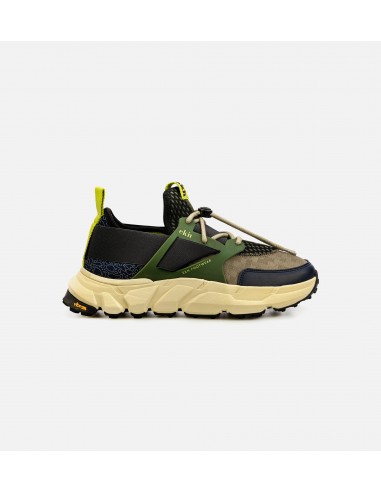 Liana Aloe Mens Lifestyle Shoe - Black/Green À commander