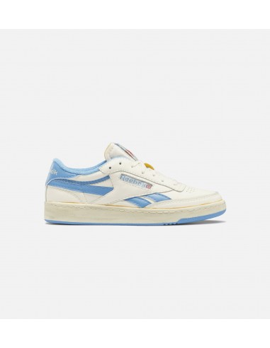 Club C Revenge Vintage Mens Lifestyle Shoe - White/Blue la colonne vertébrale