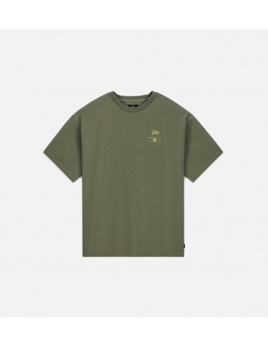 Patta Four Leaf Clover Mens Short Sleeve Shirt - Olive des créatures d'habitude