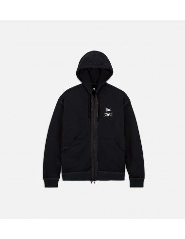 Patta Four Leaf Clover Utility Fleece Mens Hoodie - Black vente chaude votre 