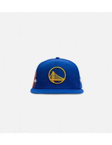 Golden State Warriors Cloud 59Fifty Mens Fitted Hat - Blue commande en ligne