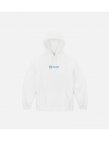 FRGMT Pullover Mens Hoodie - White Faites des économies